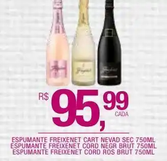 DB Supermercados Espumante freixenet 750ml oferta