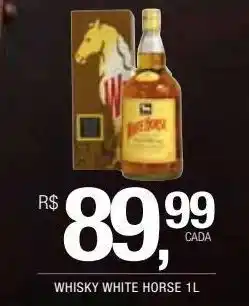 DB Supermercados Whisky white horse 1lt oferta