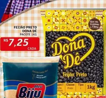 Assaí Atacadista FEIJÃO PRETO DONA DE PACOTE 1KG oferta