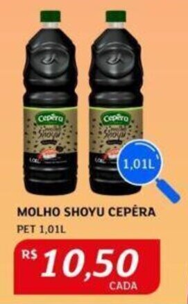 Assaí Atacadista MOLHO SHOYU CEPÉRA PET 1,01L oferta