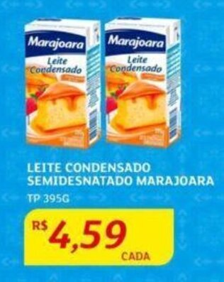 Assaí Atacadista LEITE CONDENSADO SEMIDESNATADO MARAJOARA TP 395G oferta
