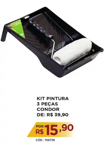 Kit Pintura 3 pecas Condor