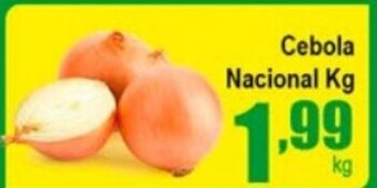 Higa's Supermercado Cebola Nacional 1kg oferta