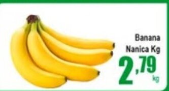 Higa's Supermercado Banana Nanica 1kg oferta