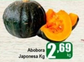 Higa's Supermercado Abobora Japonesa 1kg oferta