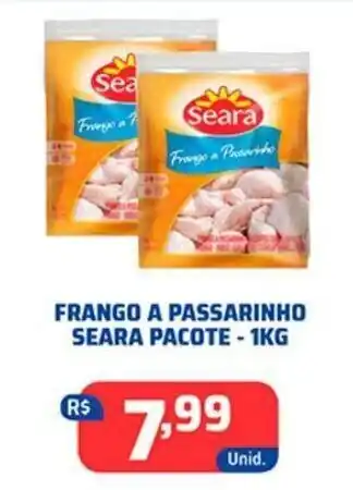 Tatico FRANGO A PASSARINHO SEARA PACOTE - 1KG oferta