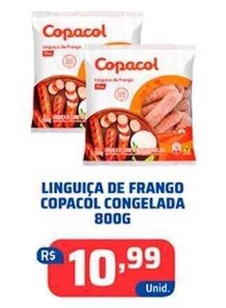 Tatico LINGUIÇA DE FRANGO COPACOL CONGELADA 800G oferta