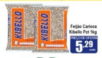 Higa's Supermercado Feijao Carioca Kibello pct 1kg oferta