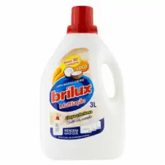 Cidade Supermercados Detergente líquido para roupa brilux coco 3l oferta