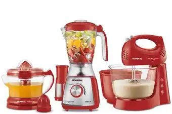Casa e Vídeo Conjunto especial mondial gourmet red iv kt-77 oferta