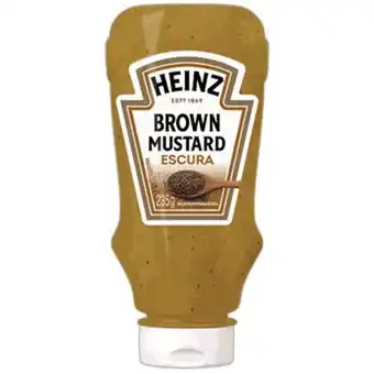 Extrabom Supermercados Mostarda escura heinz 235g oferta
