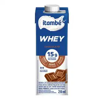 Mercadinhos São Luiz Bebida láctea itambé pro whey chocolate 250ml oferta