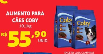 ALIMENTO PARA CÃES COBY 10,1kg