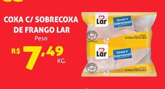 Supermercado Precito COXA C/ SOBRECOXA DE FRANGO LAR Peso oferta
