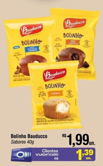 Fort Atacadista Bolinho Bauducco Sabores 40g oferta