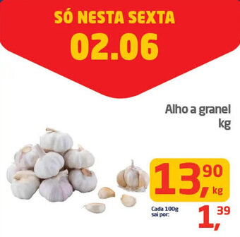 Tenda Atacado Alho a granel kg oferta