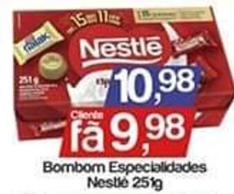 Supermercados Gricki Bombom Especialidades Nestle 251g oferta