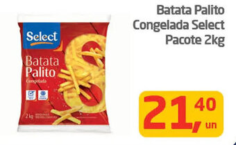 Tenda Atacado Batata Palito Congelada Select Pacote 2kg oferta