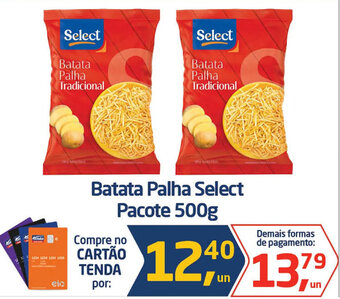 Tenda Atacado Batata Palha Select Pacote 500g oferta