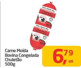 Tenda Atacado Carne Moída Bovina Congelada Chuletão 500g oferta