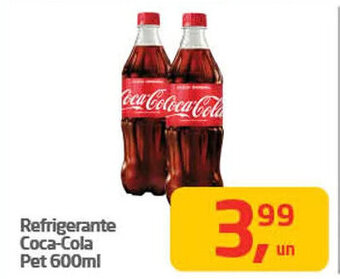 Tenda Atacado Refrigerante Coca-Cola Pet 600ml oferta