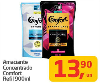 Tenda Atacado Amaciante Concentrado Comfort Refil 900ml oferta
