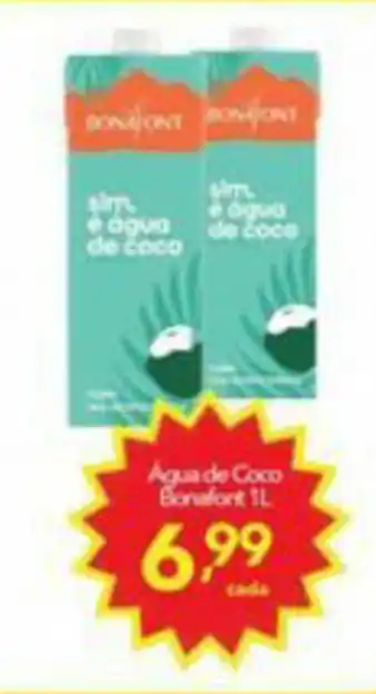 Lopes Supermercados Agua de Coco 1L oferta