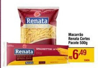 Max Atacadista Macarrão Renata Cortes Pacote 500g oferta