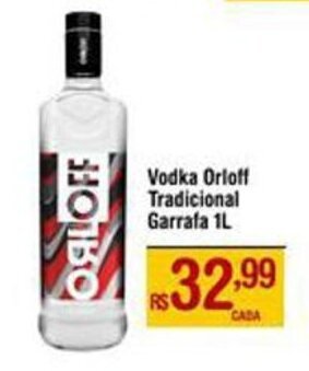 Vodka Orloff Tradicional Garrafa 1L