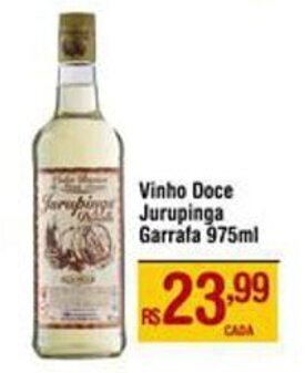 Max Atacadista Vinho Doce Jurupinga Garrafa 975ml oferta