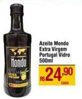 Max Atacadista Azeite Mondo Extra Virgem Portugal Vidro 500ml oferta