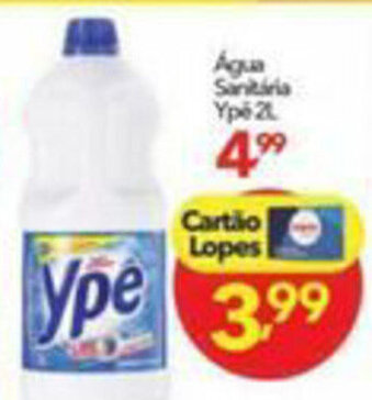 Lopes Supermercados Agua Sanitaria Ype 2L oferta
