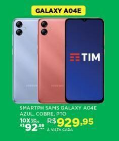 Smartphone samsung galaxy a04e