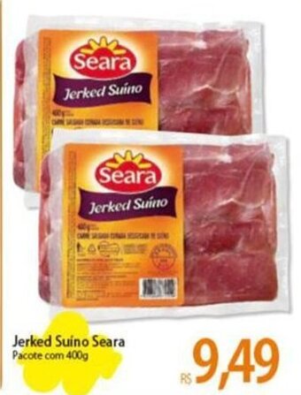 Atacadão Jerked Suino Seara Pacote com 400g oferta