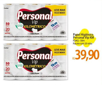 Atacadão Papel Higiênico Personal Vip KM oferta