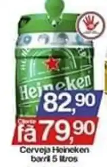 Supermercados Gricki Cerveja Heineken Batil 5L oferta