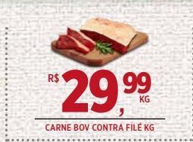 DB Supermercados Carne bov contra filé kg oferta