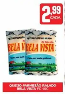 QUEIJO PARMESÃO RALADO BELA VISTA PC 40G