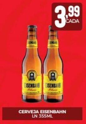 Fort Atacadista CERVEJA EISENBAHN LN 355ML oferta