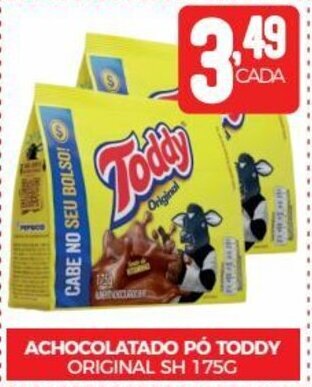 Fort Atacadista ACHOCOLATADO PÓ TODDY ORIGINAL SH 175G oferta