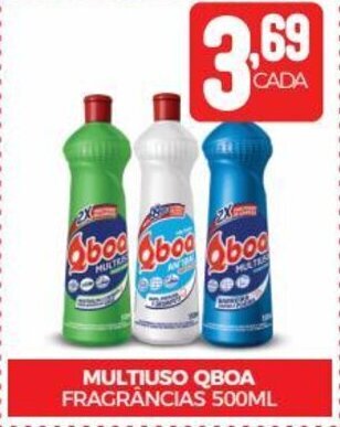 Fort Atacadista MULTIUSO QBOA FRAGRÂNCIAS 500ML oferta