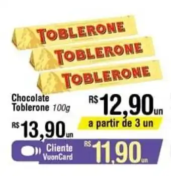 Fort Atacadista Chocolate Toblerone 100g oferta