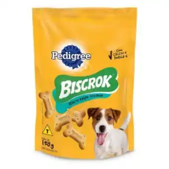 Nordestão Petisco caes pedigree biscrok adult 150g oferta