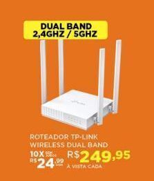 DB Supermercados Roteador tp-link wireless dual band oferta