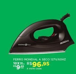 DB Supermercados Ferro mondial a seco 127v/60hz oferta