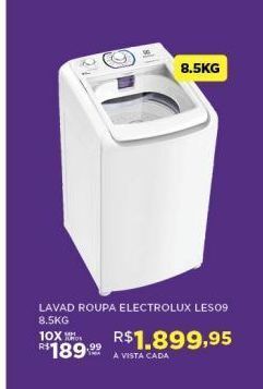 DB Supermercados Lavadora roupa electrolux les09 8.5kg oferta