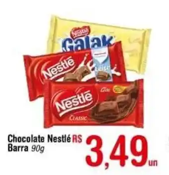 Fort Atacadista Chocolate Nestle Barra 90g oferta
