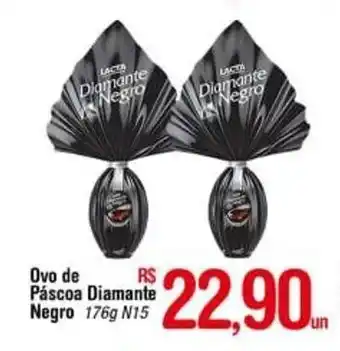 Fort Atacadista Ovo de Pascoa Diamante Negro Lacta N.15 176g oferta
