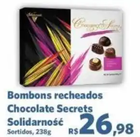 Sam's Club Bombons recheados Chocolate Secrets Solidarność Sortidos, 238g oferta