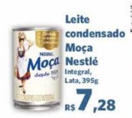 Sam's Club Leite condensado Moça Nestlé Lata, 395g oferta
